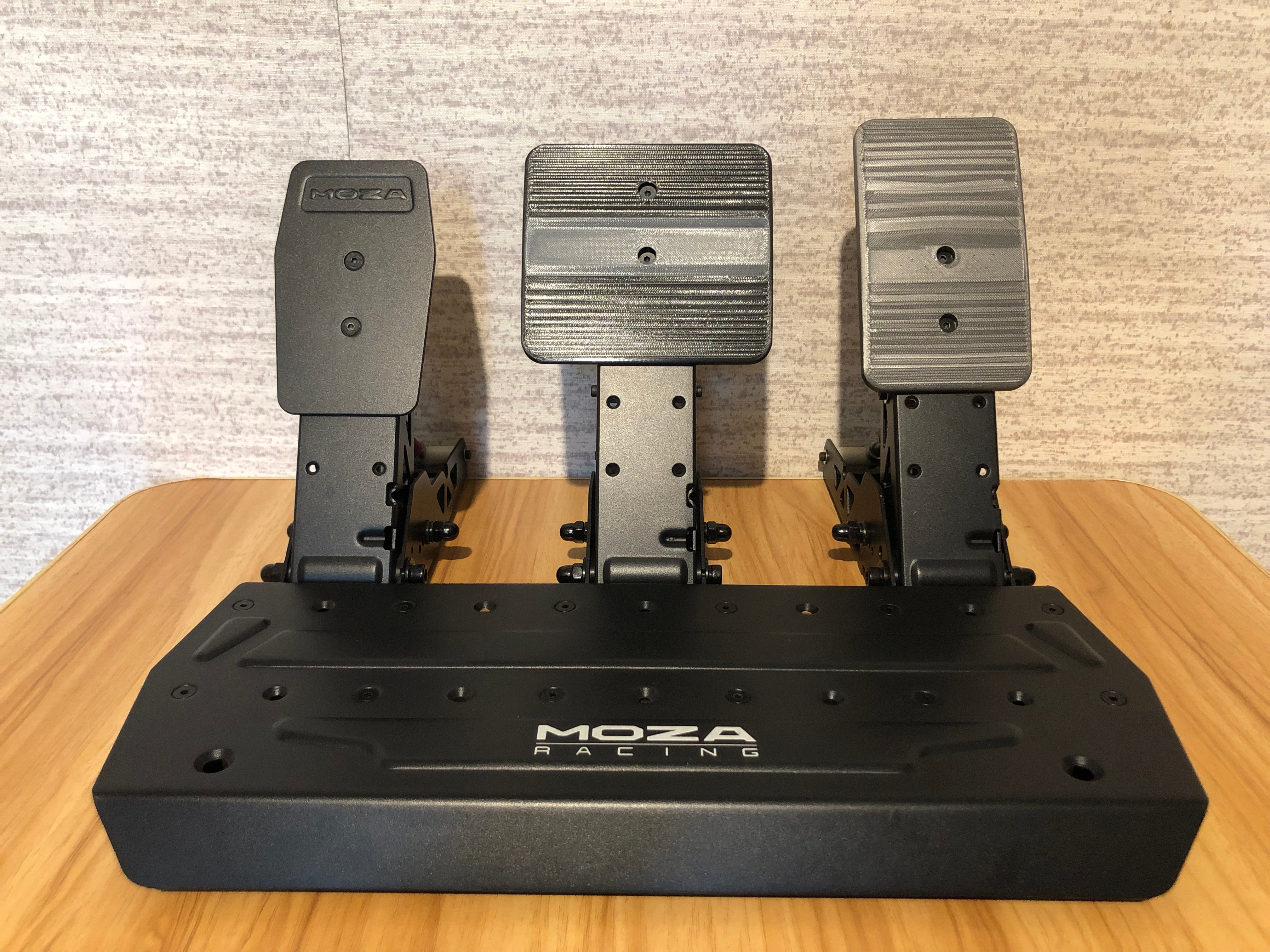 Moza Racing SR-P Lite SR-P Pedal Plates 3D Print Upgrade DIY Mod Kit ...