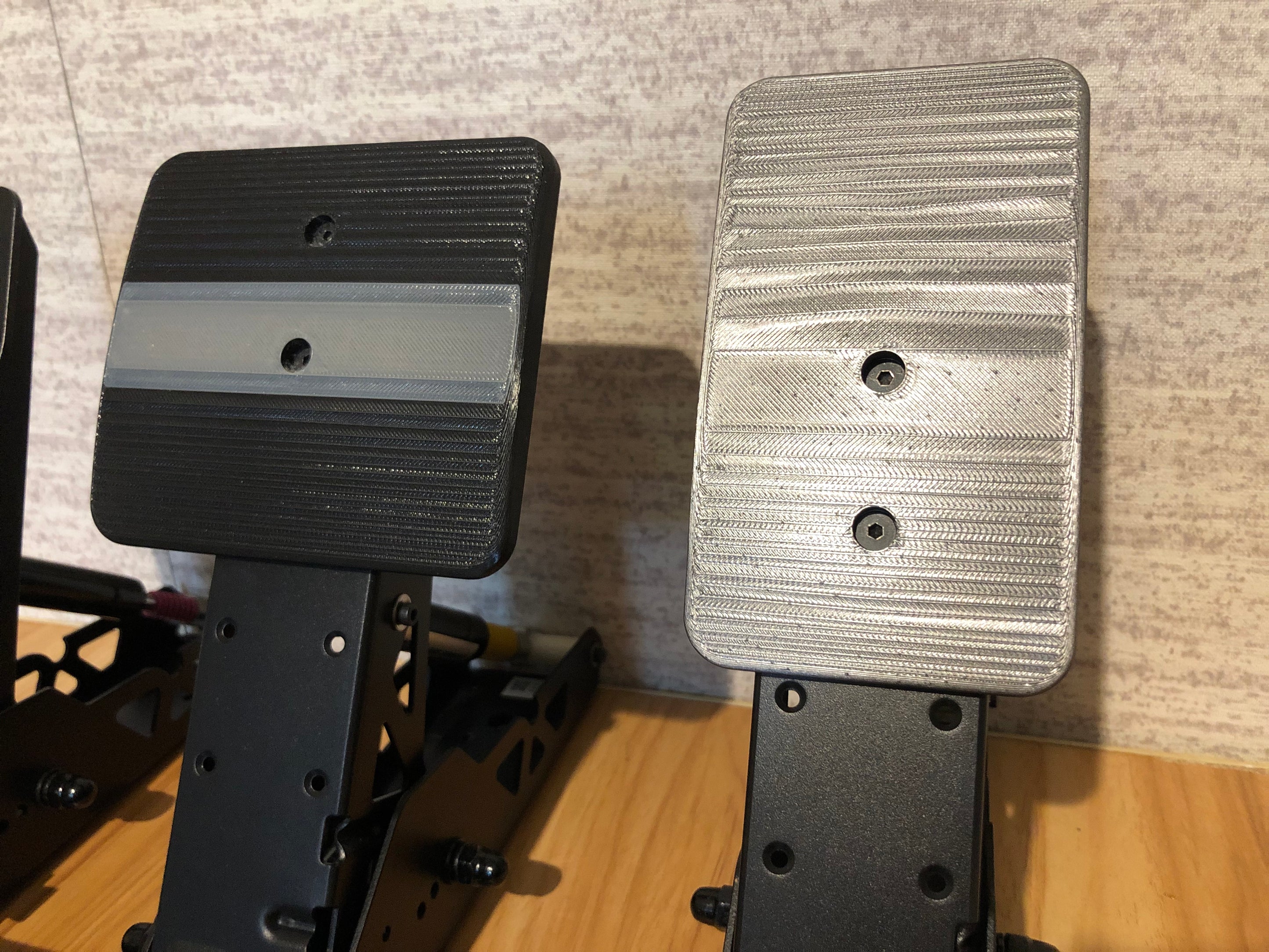 Moza Racing SR-P Lite SR-P Pedal Plates 3D Print Upgrade DIY Mod Kit ...